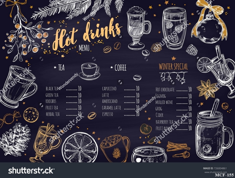 Tranh dán tường quán cà phê MCF-155